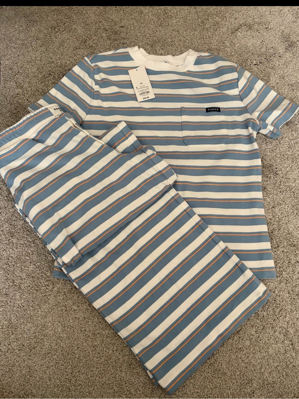 Parke x Target set pants & t-shirt